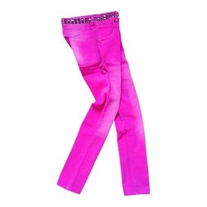 Matthew Williamson x H&M Fuchsia Pink Studded Skinny Jeans